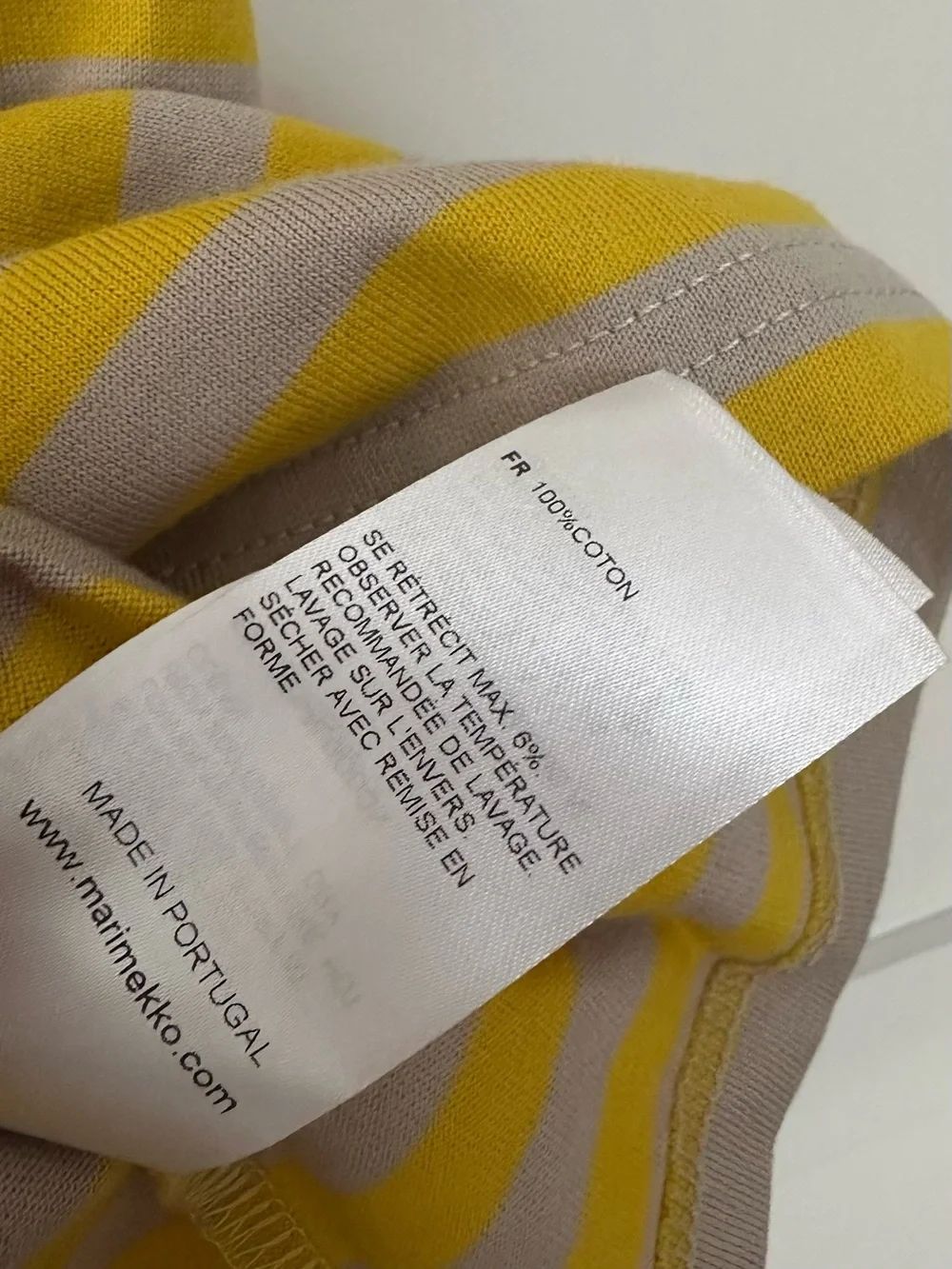 Marimekko Finland short sleeve T shirt horizontal stripes unisex size M - Picture 4 of 4